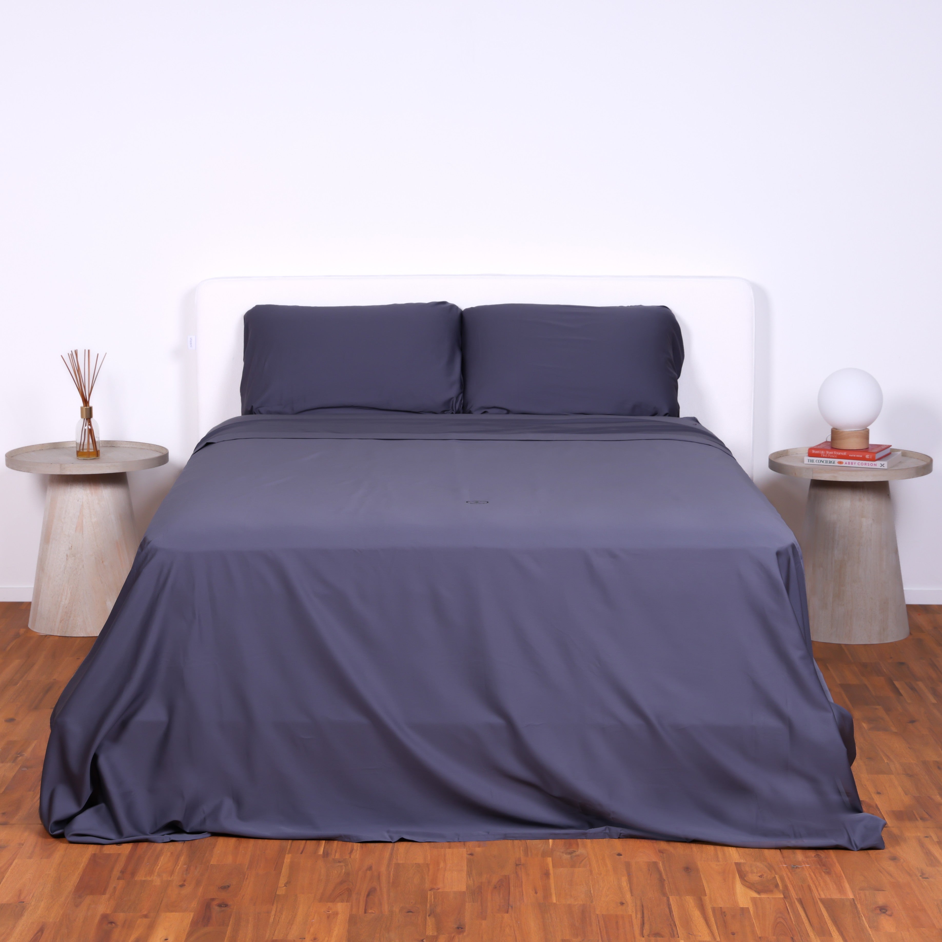 Luxury Bedding Set Split King Tasman Grey