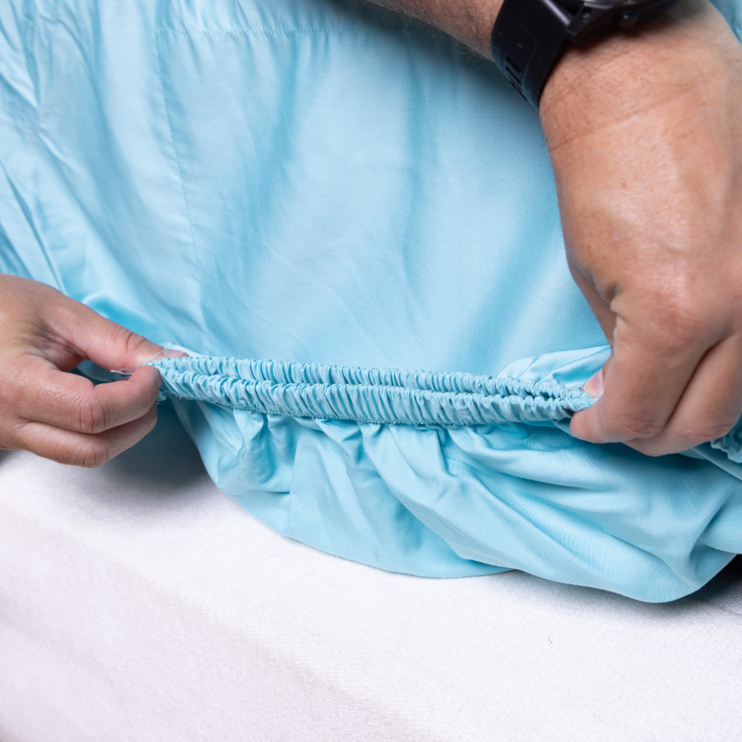 Sky Blue Bed Sheets 