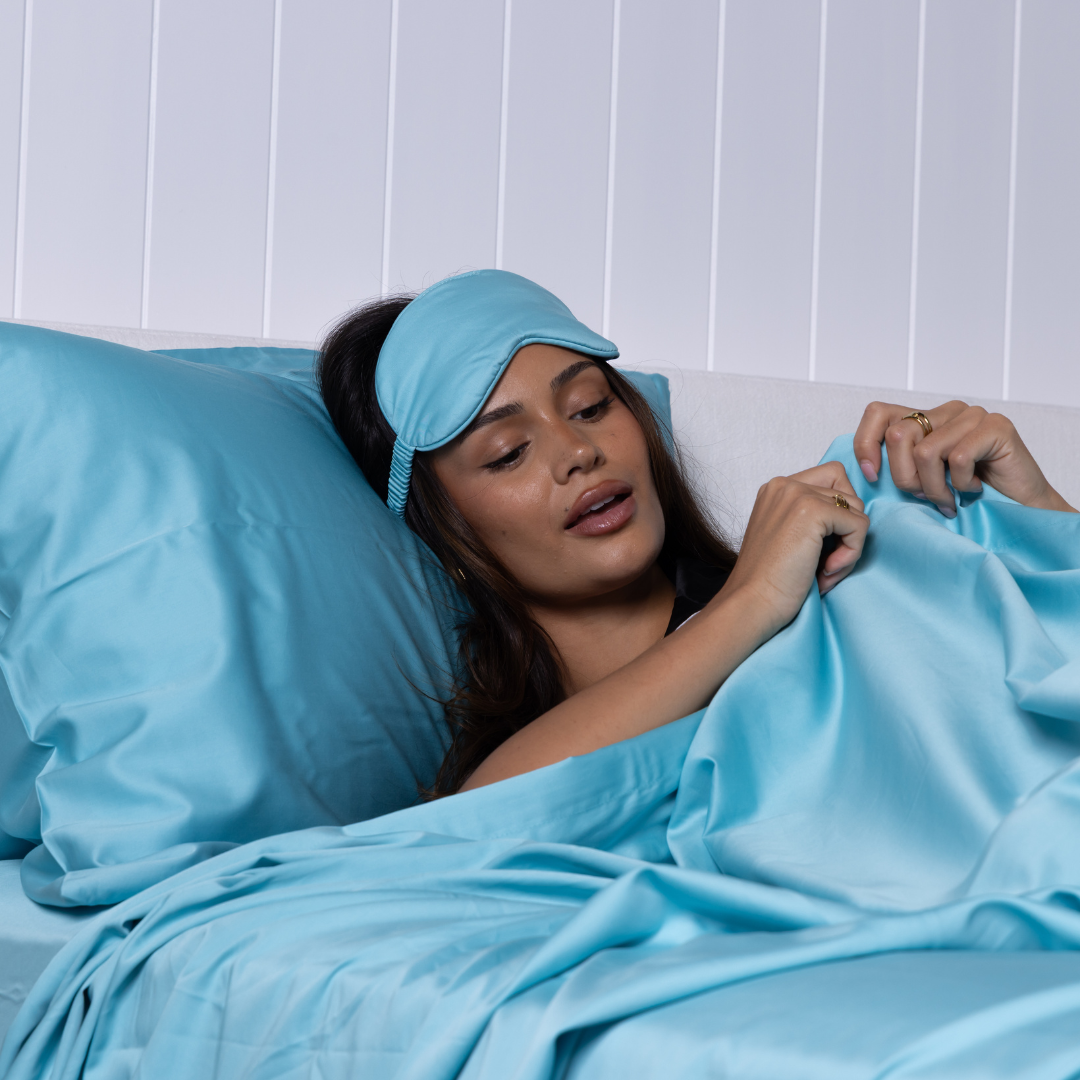 Sky Blue Bed Sheets 