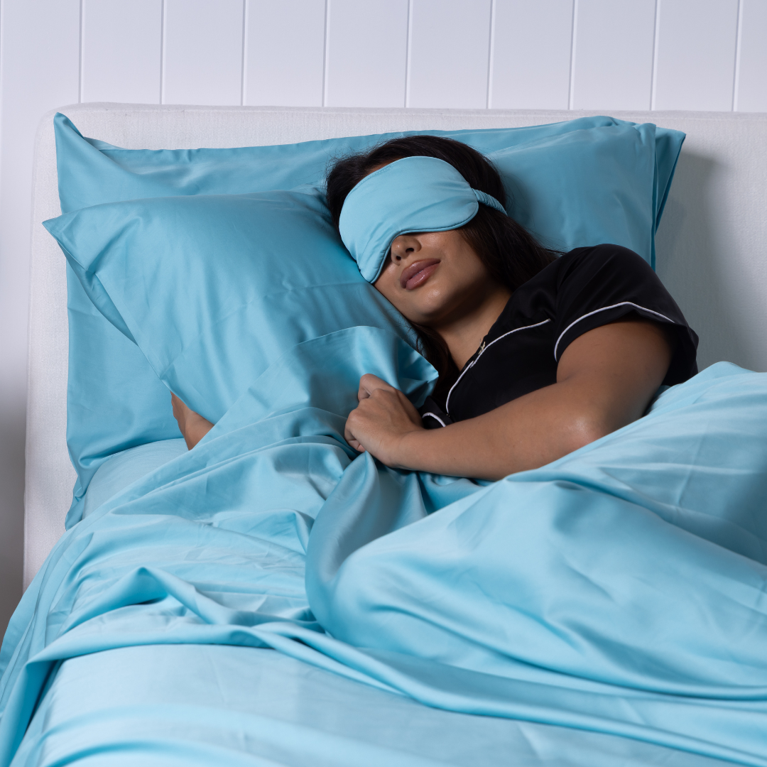 Sky Blue Bed Sheets 