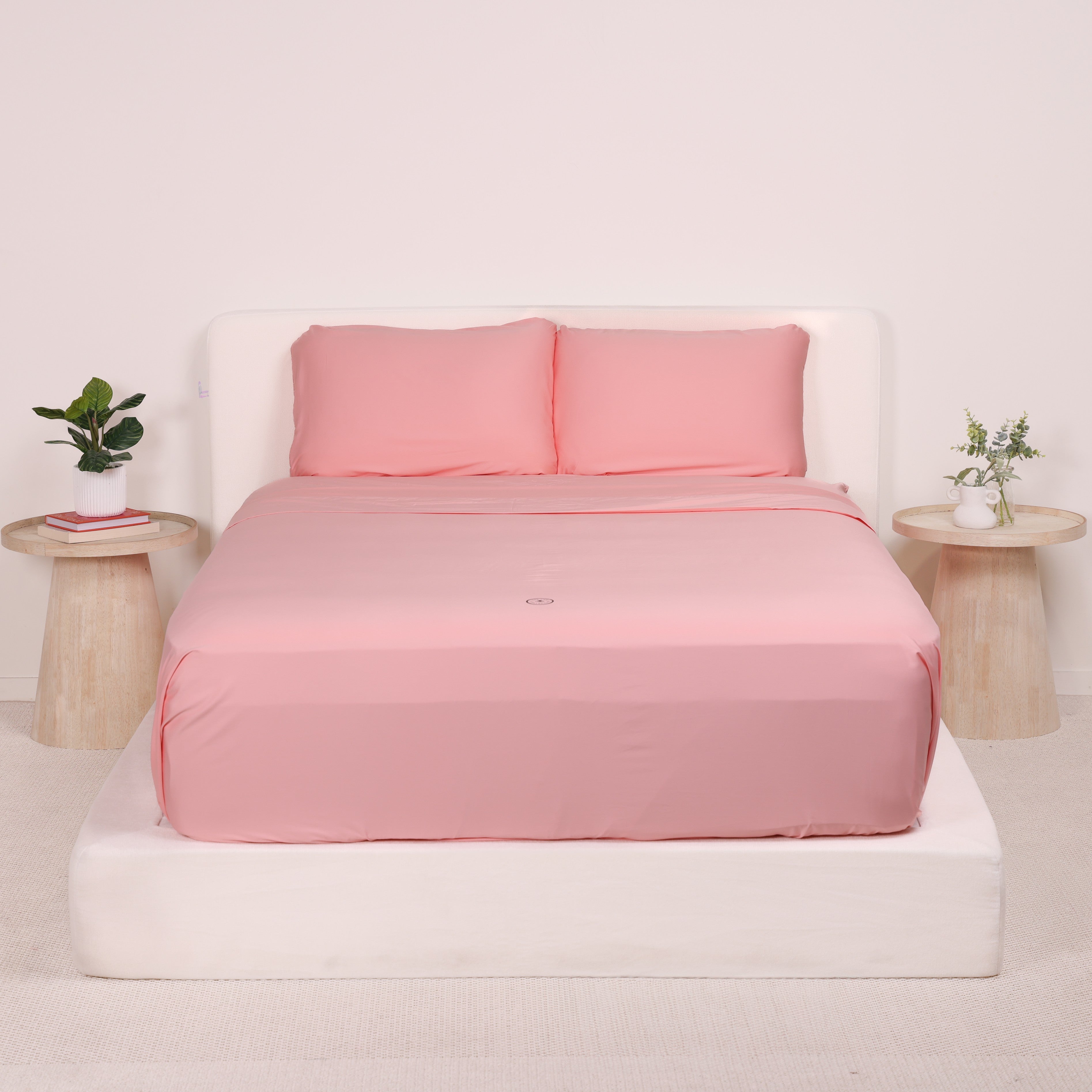 Luxury Bedding Set King Streaky Bay Pink