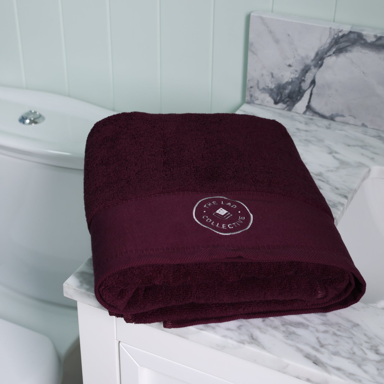 Luxury Towels One Size Lady Musgrave Burgundy