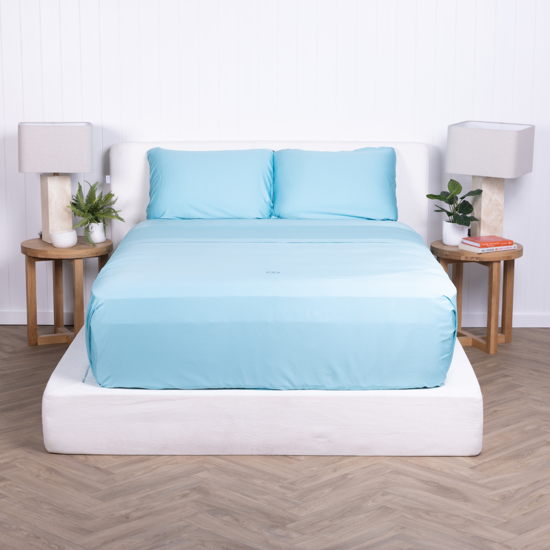 Sky Blue Bed Sheets 