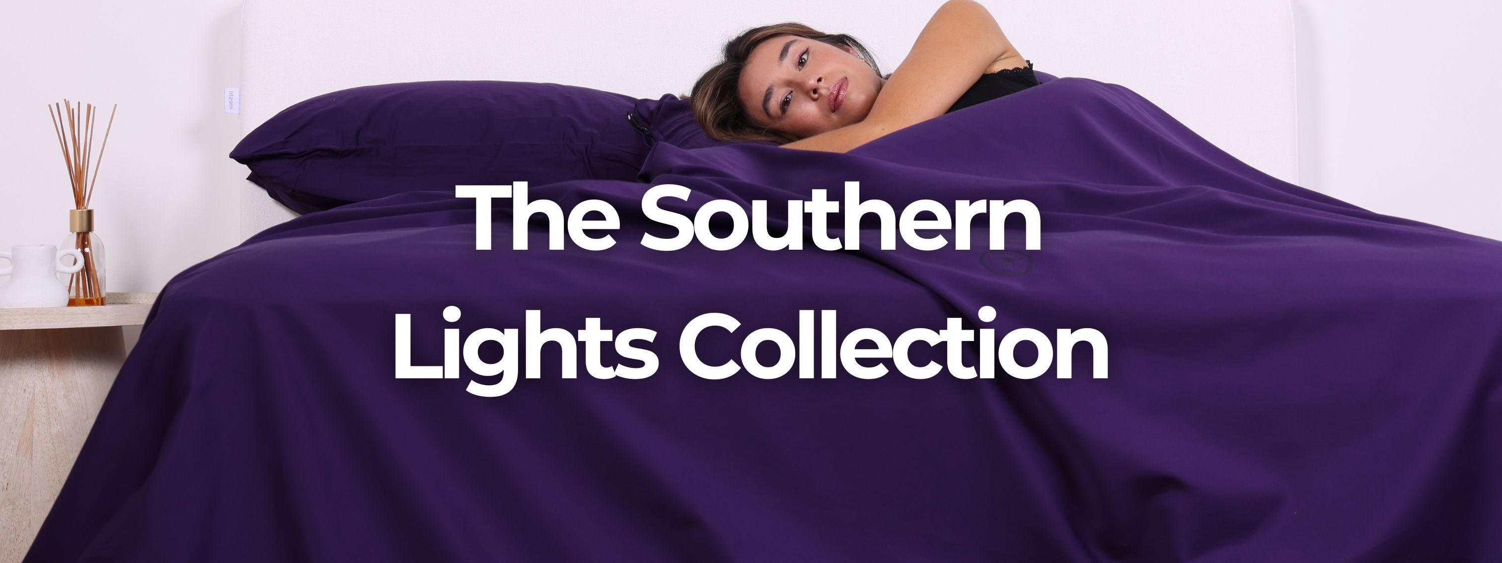 Purple Bed Sheets - Southern Lights