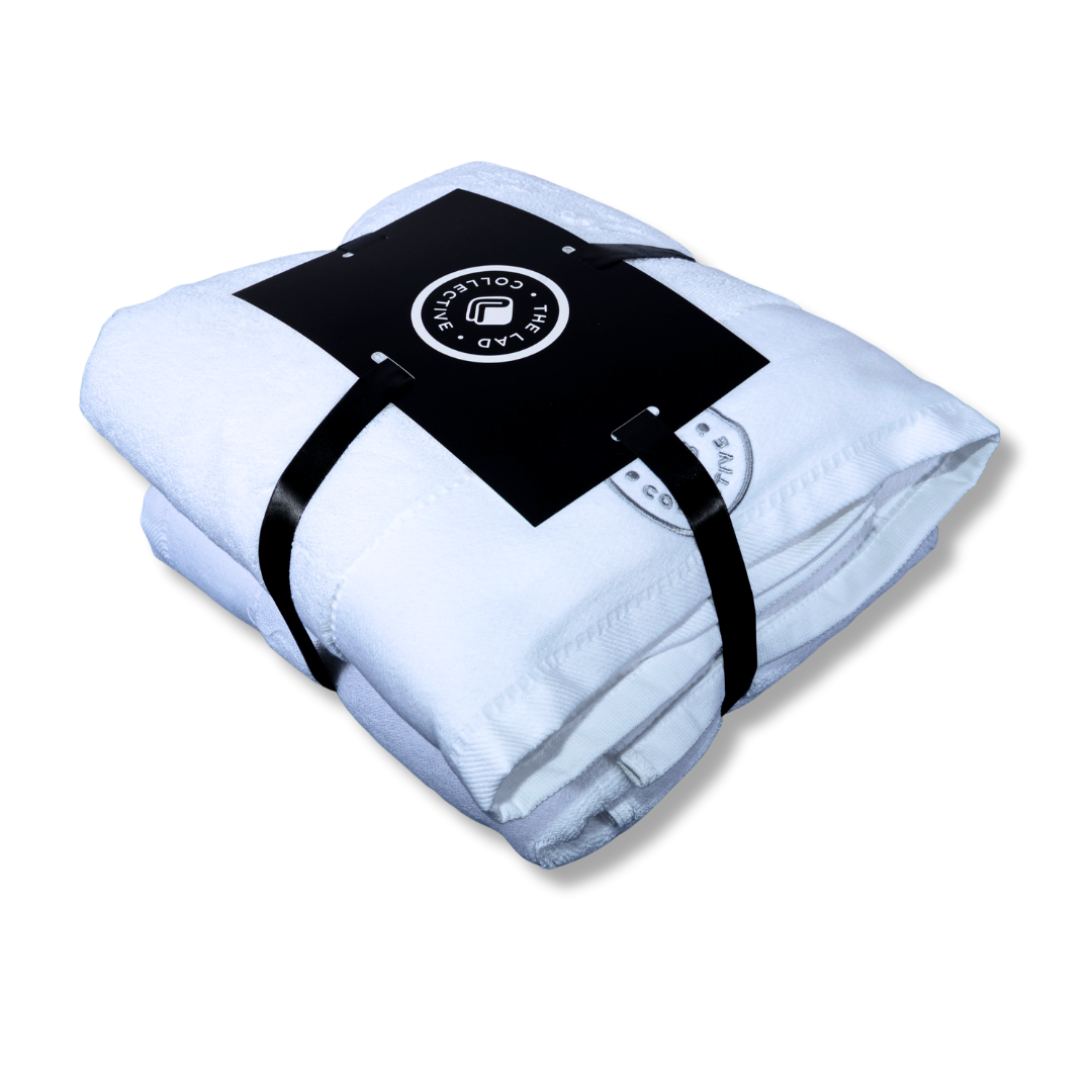 Luxury Towels One Size Whitehaven White