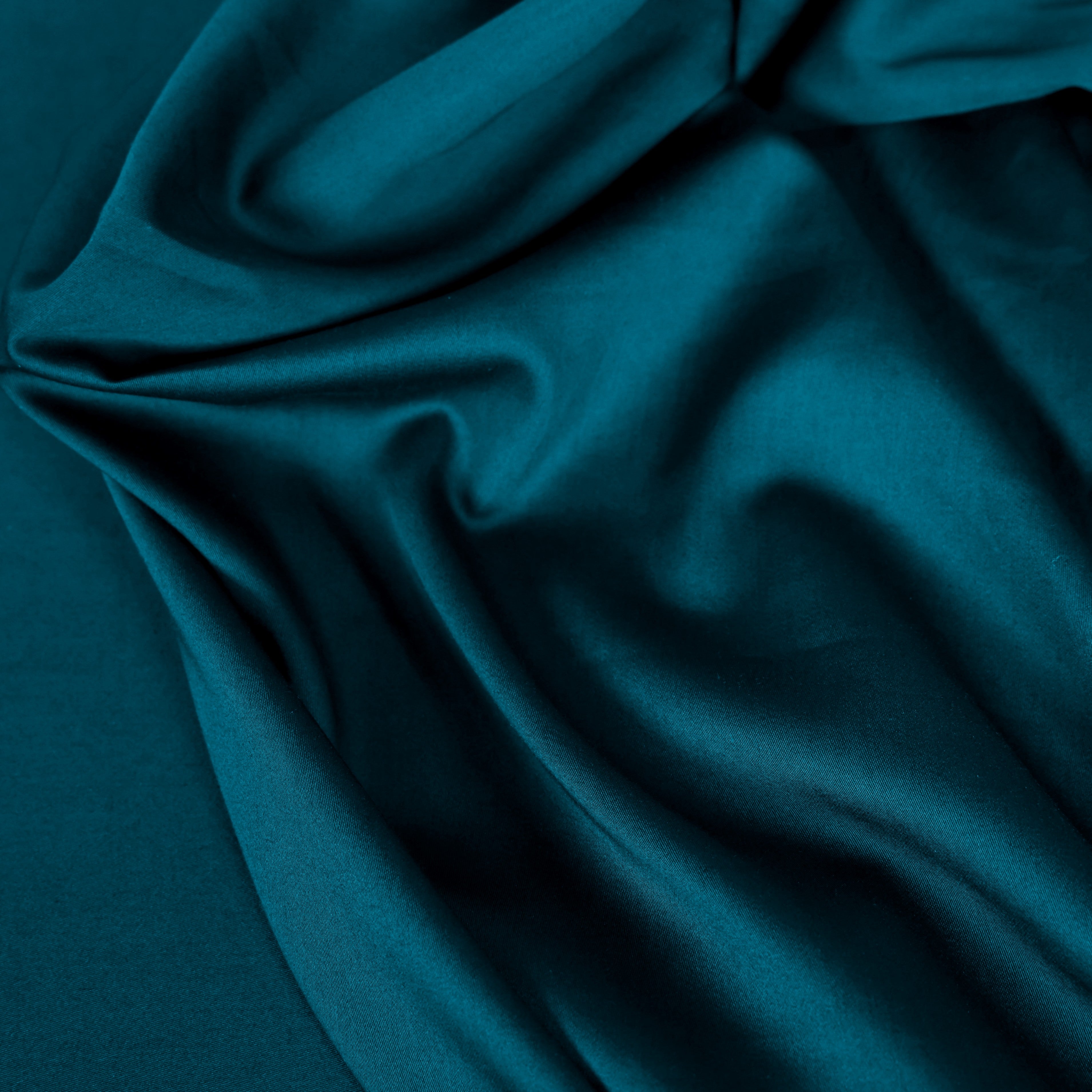 Luxury Fitted Sheet Double Ningaloo Teal