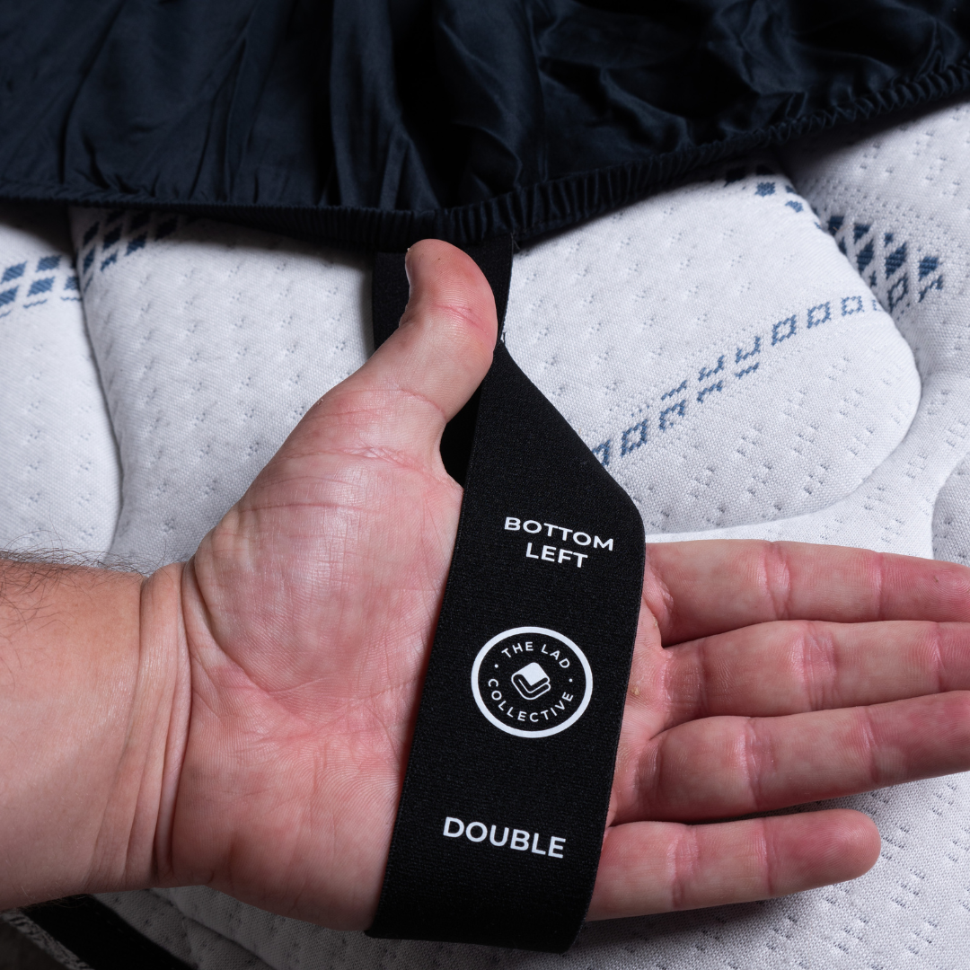 Luxury Fitted Sheet Split King Nullarbor Black