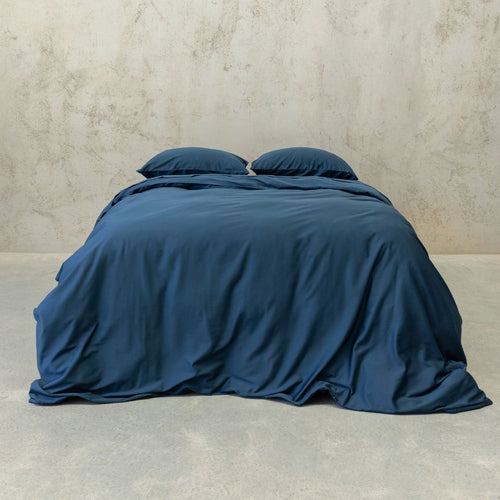 Luxury Quilt Cover Queen Pacific Blue_Navy