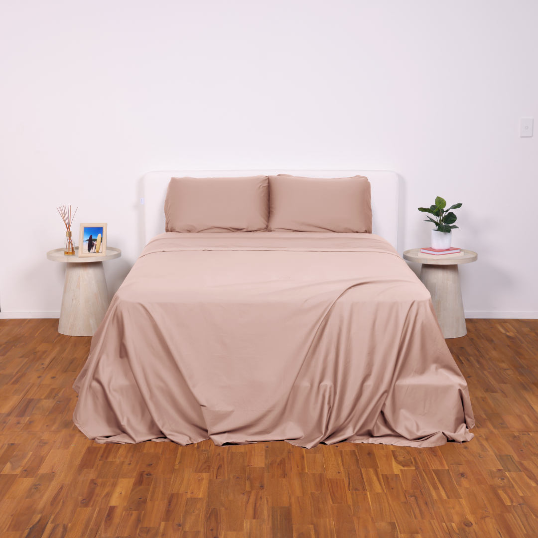 Luxury Fitted Sheet King Eyre Pink