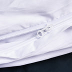 Whitehaven quilt cover zipper.