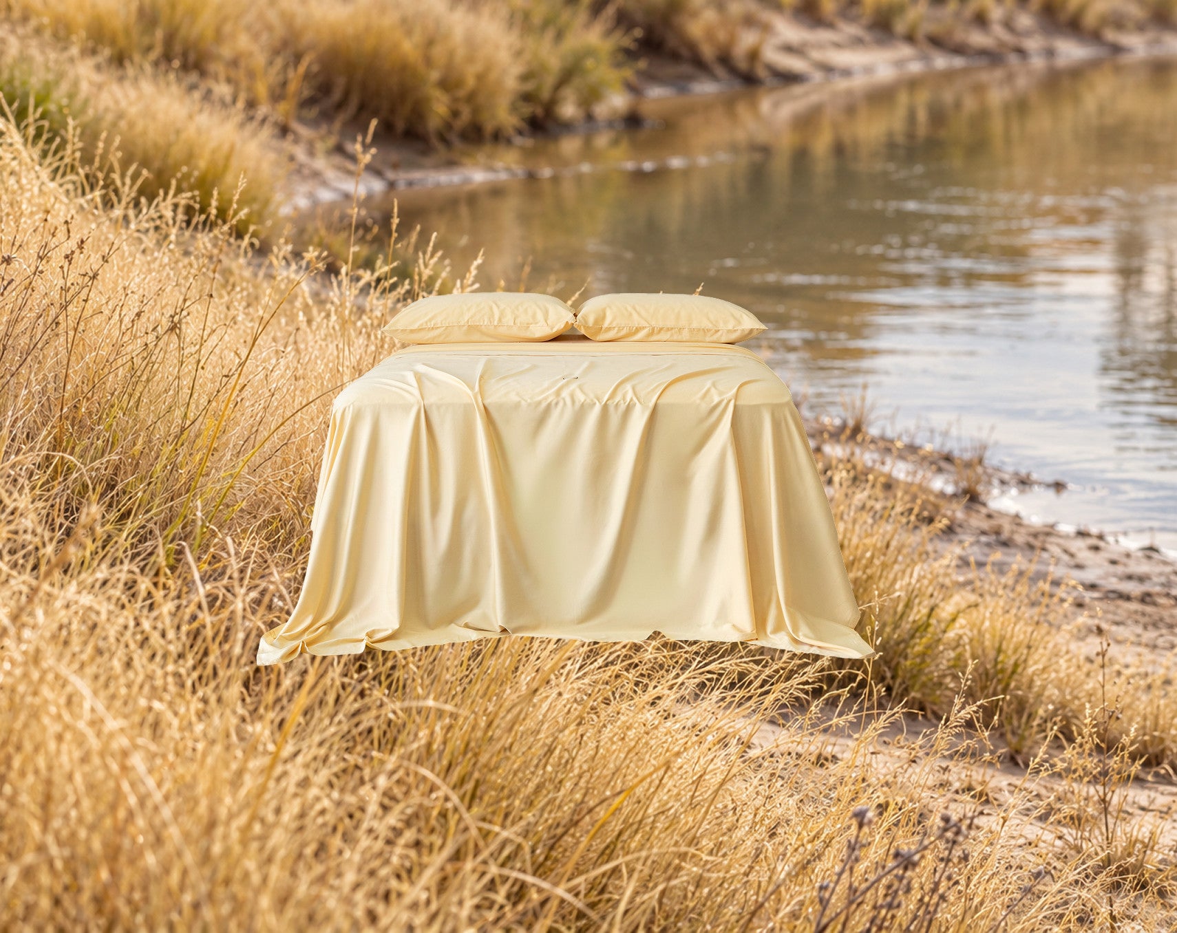 Little River bedding against its Australian landscape